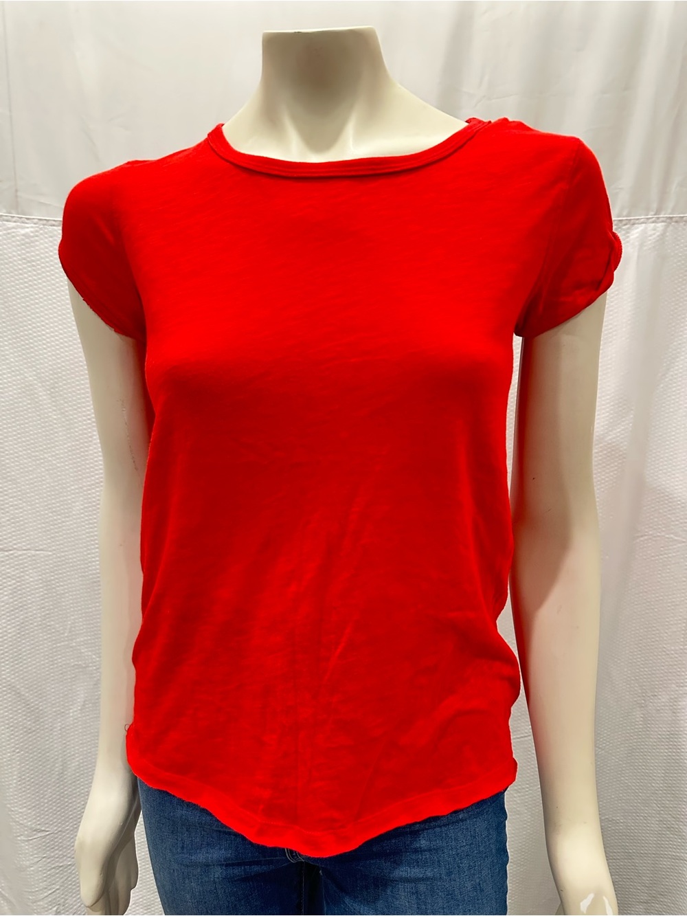 We The Free Red Short Sleeve Crew Tee